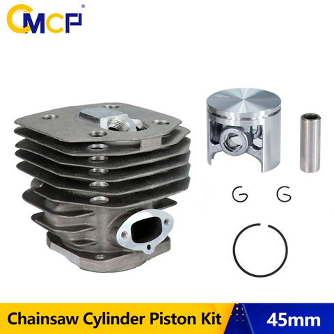CMCP – Kit cylindre et Piston de 45mm de diamètre, pour Husqvarna 154 154XP 254 254XP, pièce de rechange de tronçonneuse 503503903 503503901 ► Photo 1/6