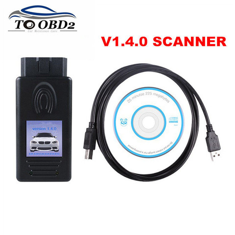 Nouveau lecteur de Code OBD2 pour BMW Scanner 1.4.0 déverrouiller la Version pour BMW série Version 1.4 Interface de Diagnostic automatique ► Photo 1/6