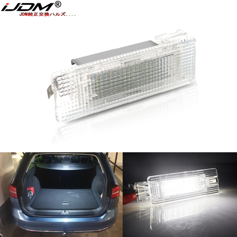 Lumières de coffre pour VW Caddy Eos Golf Jetta Passat CC Scirocco Sharan Tiguan Touran Touareg T5, 1x LED, compartiment à bagages 12V ► Photo 1/6