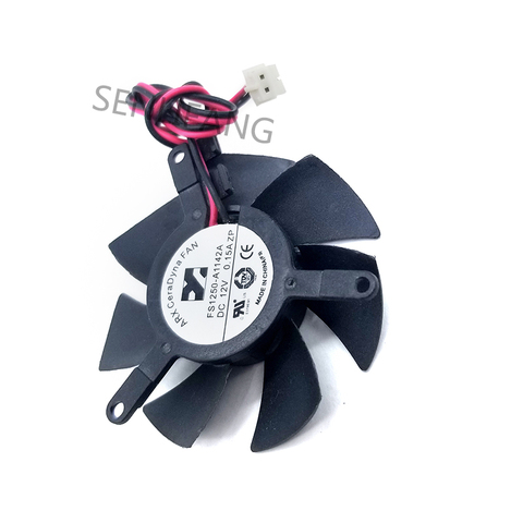 Original pour ARX FS1250-A1142A FS1250A1342A DC 12V 0.15A 2 fils serveur ventilateur rond ► Photo 1/2