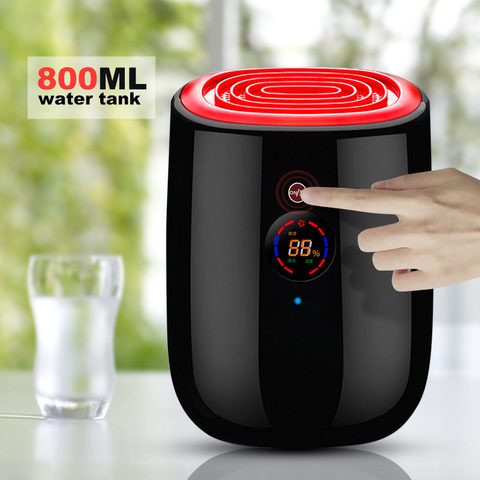 Puissant séchoir à Air électrique Portable de 800ml, avec tuyau d'eau, dégivrage automatique, pour l'humidité ► Photo 1/6