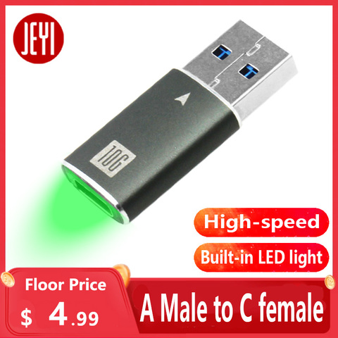 JEYI – adaptateur de Port CA de A à C, en aluminium TYPE-C 10G USB3.1 GEN2 TYPE-C à USB3 ► Photo 1/6