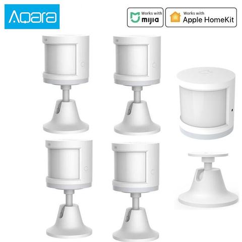 Aqara capteur de corps humain capteur de mouvement intelligent du corps Zigbee support de connexion Mi home App homekit via Android et IOS ► Photo 1/6