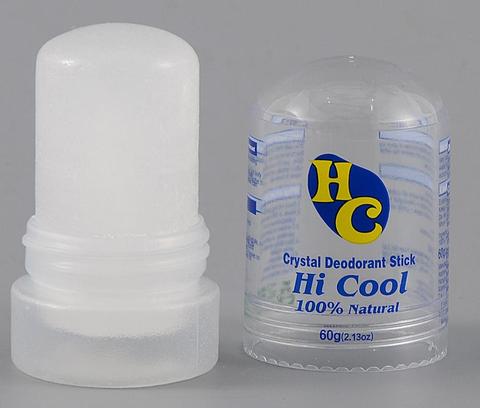 60g cristal déodorant alun bâton corps aisselles dissolvant d'odeur anti-transpirant pour hommes et femmes déodorant bâton Q311C ► Photo 1/5