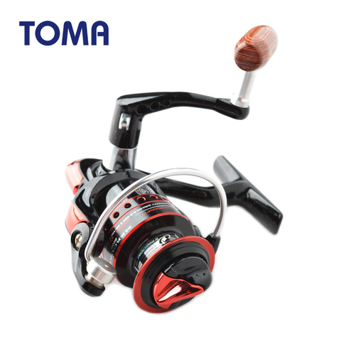 TOMA – moulinet de pêche en métal 9 + 1BB CNC, bobine en aluminium usiné, 5.2:1, série 1000 2000 ► Photo 1/6