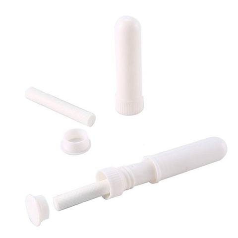 100 pièces blanc inhalateur Nasal vide aromathérapie huile inhalateur Nasal Tubes bâtons, vide inhalateur bâton pour huiles essentielles ► Photo 1/6