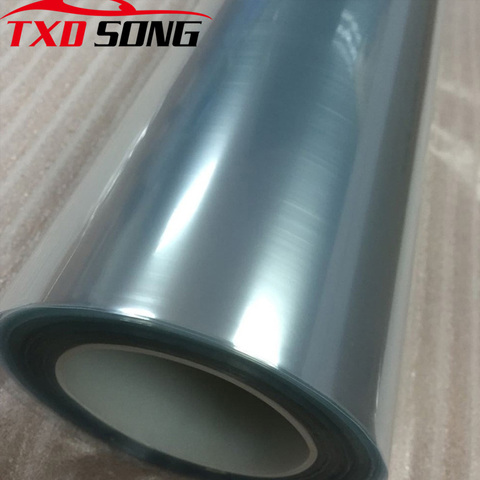 Film de Protection pour peinture de voiture, 59x100 à 600CM, 3 couches de peinture PPF brillante, Film de Protection en vinyle Transparent pour véhicule portable ► Photo 1/6