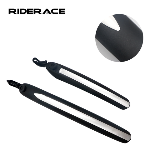 Garde boue réglable pour vélo de route, 2 pièces, ailes avant et arrière, accessoires de cyclisme pratiques ► Photo 1/6