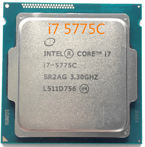 Processeur Intel Core I7 5775C I7-5775C, 3.3GHz, 14nm, quad core 65 W, pour ordinateur de bureau, livraison gratuite ► Photo 1/1