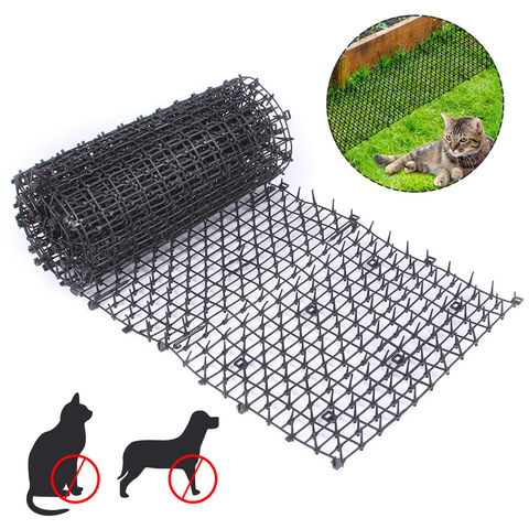 Filet de Protection Anti-chat en plastique, tapis d'épine pour empêcher le chat de blesser les animaux de compagnie, maille Durable ► Photo 1/6