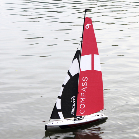 Bateau à voile électrique radiocommandé de 53 pouces, 2.4G, pour garçons adultes ► Photo 1/6