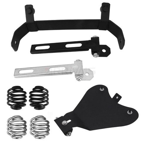 Kit de montage Solo pour siège de moto, ressorts de siège en acier, support de Clip pour Harley Sportster 48 XL 883 1200 Bobber Chopper ► Photo 1/6