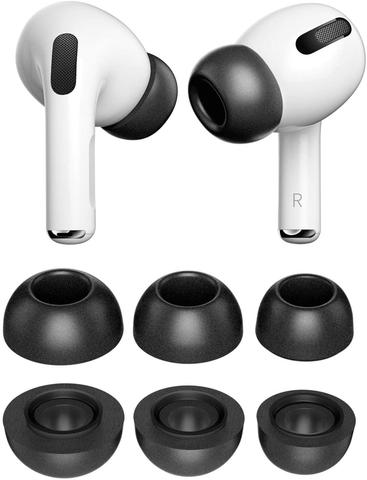 6 paires 1:1 mousse à mémoire embouts d'oreille pour AirPods Pro écouteurs accessoires Airpods Pro antibruit bouchon d'oreille de remplacement embout d'oreille ► Photo 1/6