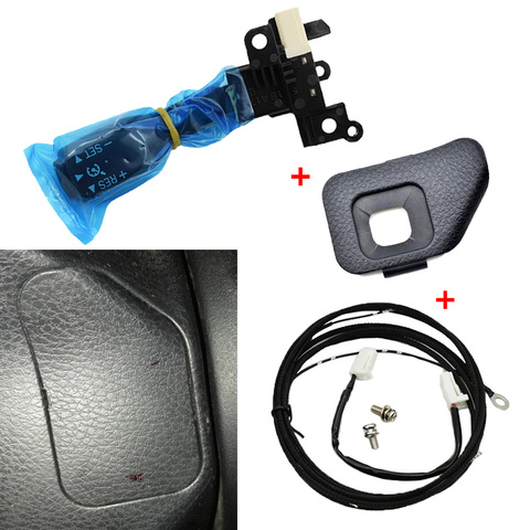 Interrupteur de commande de vitesse, couvre-volant, accessoire de volant, pour Toyota Corolla 84632 RAV4 34011-2014, 2013-2015, 45186-0R030 45186-0R030-C0 ► Photo 1/6