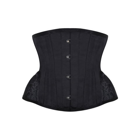 Burvogue sous le buste Steampunk Corset contrôle de la taille Corsets gothiques Cincher avec ourlet incurvé Bustiers broderie taille courte formateur ► Photo 1/6