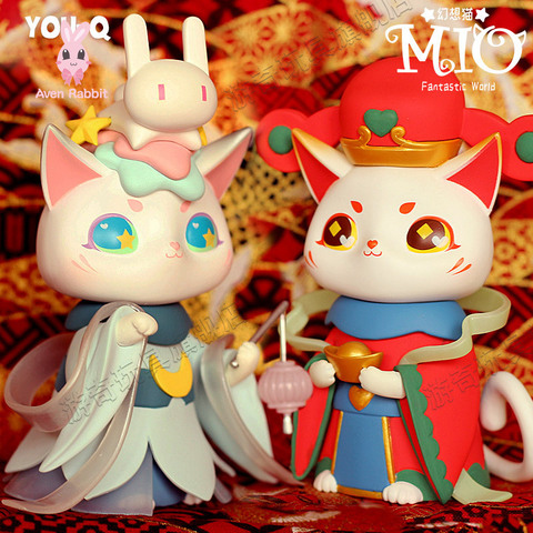 MIO Dessert saison 2 boîte aveugle chat, jouets authentique, sac de devinettes, sac aveugle, figurines de dessins animés Caja Ciega poupée modèle mignonne ► Photo 1/6