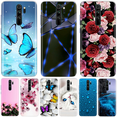 Pour Redmi 9 étui souple en Silicone couverture arrière en TPU étui pour Xiaomi Redmi 9 téléphone couverture arrière Redmi9 6.53 Fundas pour Redmi 9 étuis ► Photo 1/6