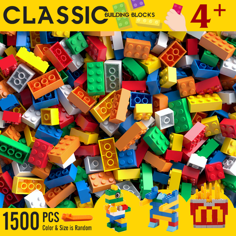 Blocs de construction ville classique marque briques créatives en vrac modèle chiffres éducatifs enfants jouets petite taille tous disponibles ► Photo 1/6