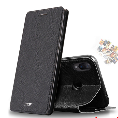 Mofi – Coque à rabat en cuir PU souple pour Xiaomi, compatible modèles Redmi Note 7, 5, 7, 8 Pro ► Photo 1/6