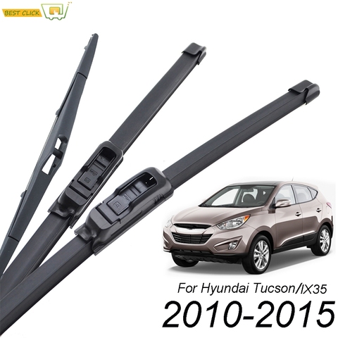 Balais d'essuie-glace pare-brise Misima pour Hyundai IX35 Tucson MK2 LM 2010 - 2015 lunette arrière avant 2011 2012 2013 2014 ► Photo 1/6