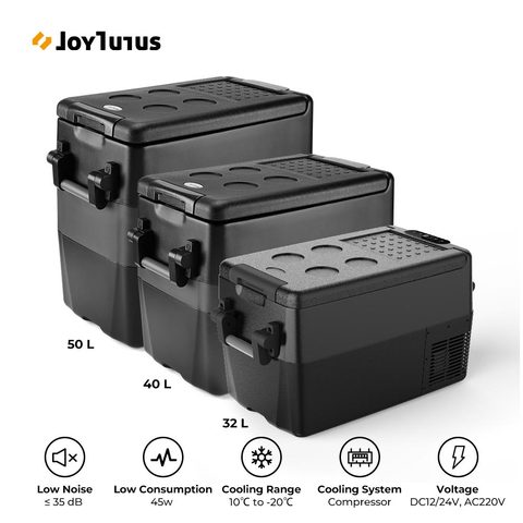 Joytutus-Mini réfrigérateur de voiture portable, 12V, glacière pour