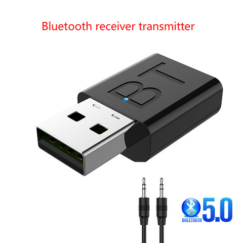 Transmetteur récepteur Bluetooth 5.0 sans fil, adaptateur de musique pour casque Audio stéréo HIFI, pour haut-parleur de télévision de voiture ► Photo 1/6