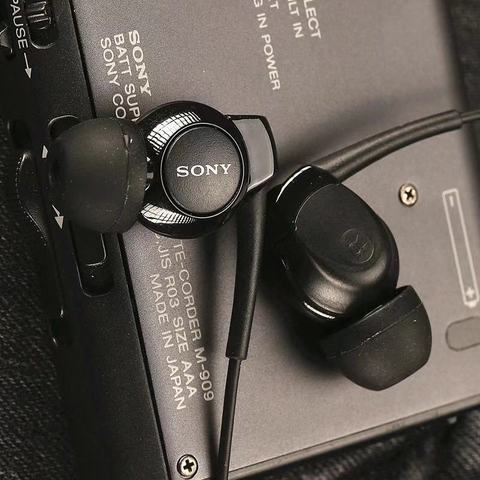 Sony – écouteurs intra-auriculaires filaires EX300AP, pour Sony Xperia 1 XZ4 XZ3 H9493 Xperia10 Plus, avec télécommande ► Photo 1/6