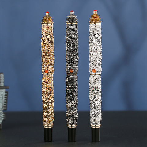 Jinhao – stylo à bille Dragon De haute qualité, nouveauté, luxueux et exquis, fournitures De bureau, papeterie ► Photo 1/6