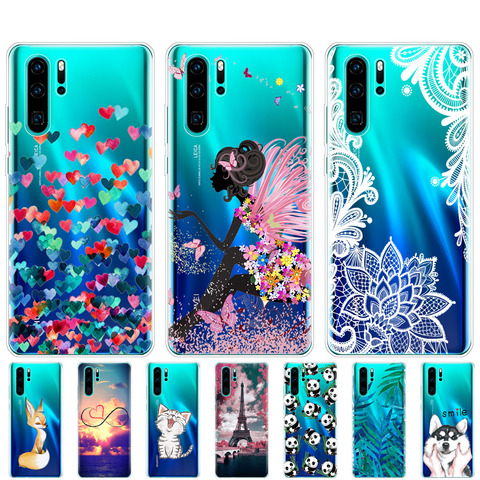 Coque pour Huawei P30 Pro coque Silicone coque arrière pour téléphone Huawei P30 Pro VOG-L29 ELE-L29 P 30 Lite coque pare-chocs ► Photo 1/6