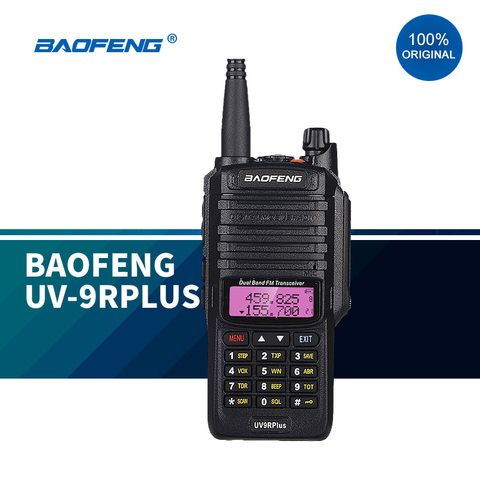 BAOFENG – walkie-talkie 2022 PLUS, étanche IP67, émetteur-récepteur haute puissance 10 watts, Radio bidirectionnelle, pour la Marine, UV-9R Original, 100% ► Photo 1/6