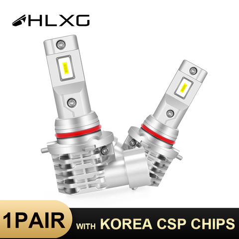HLXG CSP H11 lampe antibrouillard H7 LED HB4 9006 H4 9005 HB3 H8 H9, ampoule, accessoires de voiture, lumière sans radiointerférence, Anti-EMC ► Photo 1/6
