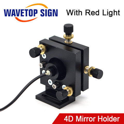 Indicateur de lumière rouge cadre de réglage 4D + alimentation 5V 3A + laser rouge 12*36mm ► Photo 1/6