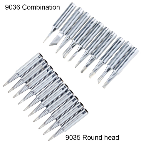 10 pièces 900M-T-I pointe de fer à souder électrique pour 936 937 pour tête de fer à souder à température constante 1.2D,1.6D,2.4D,3.2D,2C,3C,4C ► Photo 1/6