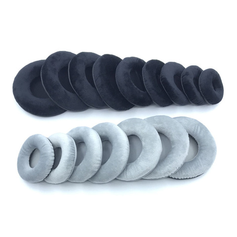 Général Velours Mousse Oreillettes Coussins 60 65 70 75 80 85 90 95 100 105 110 115 120MM pour SONY pour Casque Sennheiser ► Photo 1/5