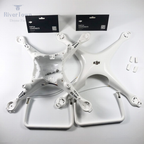 Original DJI Phantom 4 Pro V2.0 coque du corps couvercle inférieur supérieur train d'atterrissage avec boussole pour pièces de rechange de Drone DJI ► Photo 1/6