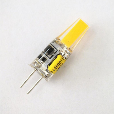 Ampoule LED G4 AC DC variable 12V 220V 6W COB SMD, éclairage LED, remplacement de lustre projecteur halogène, 10 pièces ► Photo 1/6