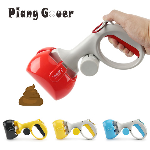 Pelle pour animaux de compagnie Portable, poubelle pour chiens, poubelle sanitaire pour nettoyage en plein air pour chiots et chats ► Photo 1/6
