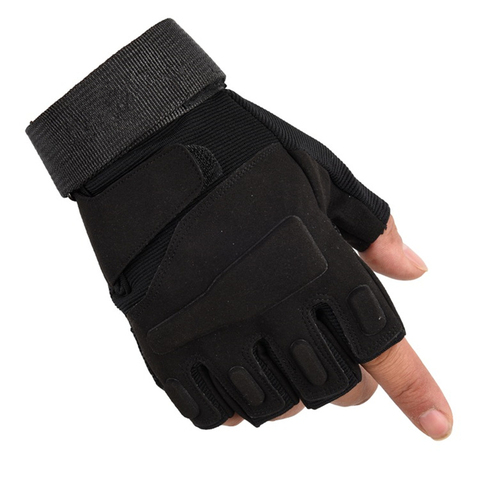 Nouvellement armée militaire sans doigts gants tactiques Fitness gants de gymnastique hommes femmes antidérapant anti-dérapant cyclisme demi doigt gants pour homme ► Photo 1/6