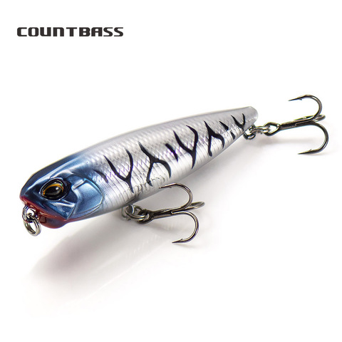 1pc comtesse 65mm 5.4g crayon Topwater pêche leurres marche appâts Leurre de Surface flottant bâton Wobblers Plug ► Photo 1/6