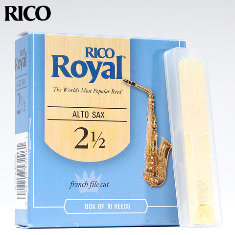 U.S.A Original D'Addario RICO bleu Royal boîte sib clarinette reed sib soprano ténor Eb alto saxophone reed ► Photo 1/6