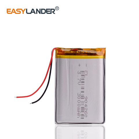 3.7V 3000mAh Lithium polymère Lipo Li ion batterie Rechargeable cellules 904260 pour batterie externe tablette PC Naptop E-book ► Photo 1/6