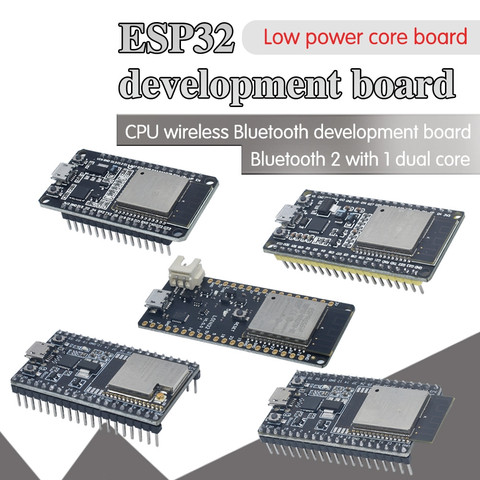 ESP32 Development Board WiFi+Bluetooth Ultra-Low Power Consumption Dual Core ESP-32 ESP-32S ESP 32 D1 V1.0.0 Similar ESP8266 ► Photo 1/6