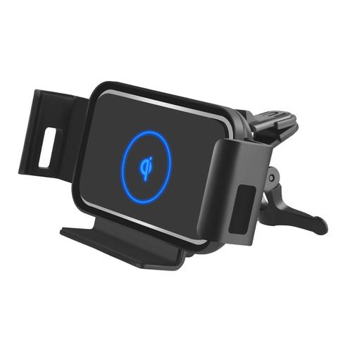 Chargeur sans fil automatique de Qi de voiture de l'écran 10W de pli de serrage pour le pli de galaxie de Samsung Fold2 iPhone XS 11 support maximum de téléphone de bâti d'évent ► Photo 1/6