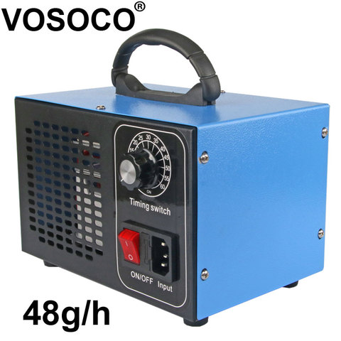 48 g/h générateur d'ozone 60 g/h Machine à l'ozone synchronisation purificateur d'air purificateur d'air désinfection stérilisation nettoyage formaldéhyde 220V ► Photo 1/6