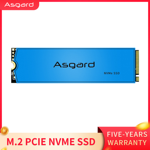 Asgard nouveauté M.2 ssd M2 PCIe NVME 1 to 2 to disque ssd 2280 disque dur interne pour ordinateur portable avec cache ► Photo 1/6