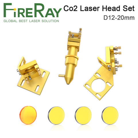 Fireray – ensemble de têtes Laser CO2 pour Machine de découpe et gravure Laser série 2030 4060 K40 K ► Photo 1/6