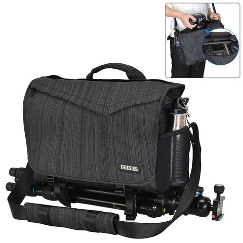 CADeN – sac pour appareil photo, étui à bandoulière pour photographie DSLR sac à dos de voyage avec housse de pluie pour Canon Nikon Sony Drone ► Photo 1/6