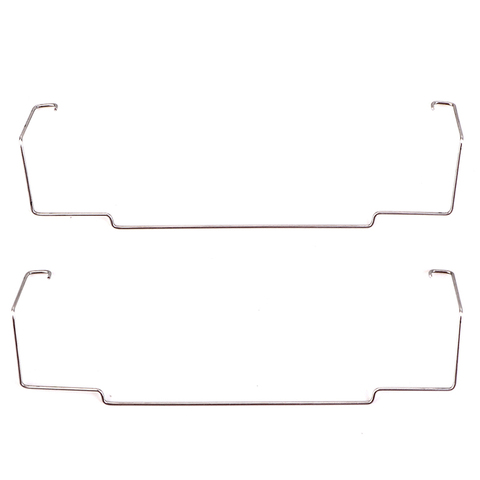 1 paire ordinateur CPU refroidissement ventilateur Clips acier fil attache métal attache 12CM ► Photo 1/6