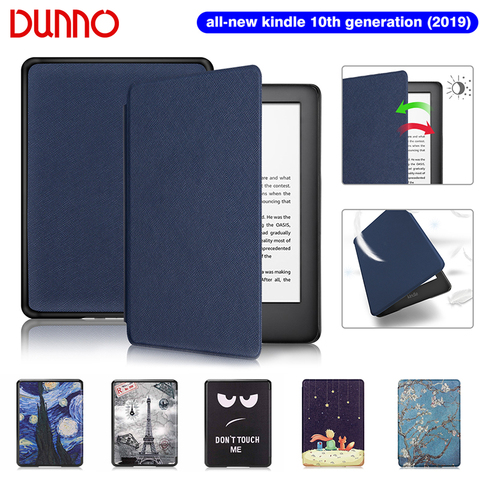 2022 tout nouveau étui Kindle pour Funda Amazon Kindle 6 pouces Kindle couverture 10th génération étanche rabat E-book coque Capa ► Photo 1/6