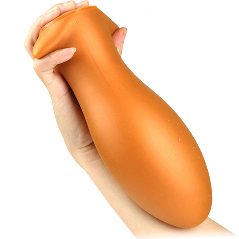 Bouchons d'œuf Super doux, bouchon Anal énorme, masseur de Prostate en Silicone, dilatateur d'anus, stimulateur de Prostate lourd, jouets sexuels anaux ► Photo 1/6
